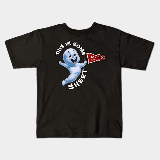 this is some boo sheet Kids T-Shirt by Rizstor